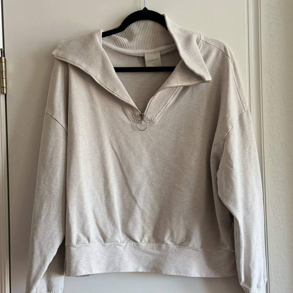 Varley miller half zip